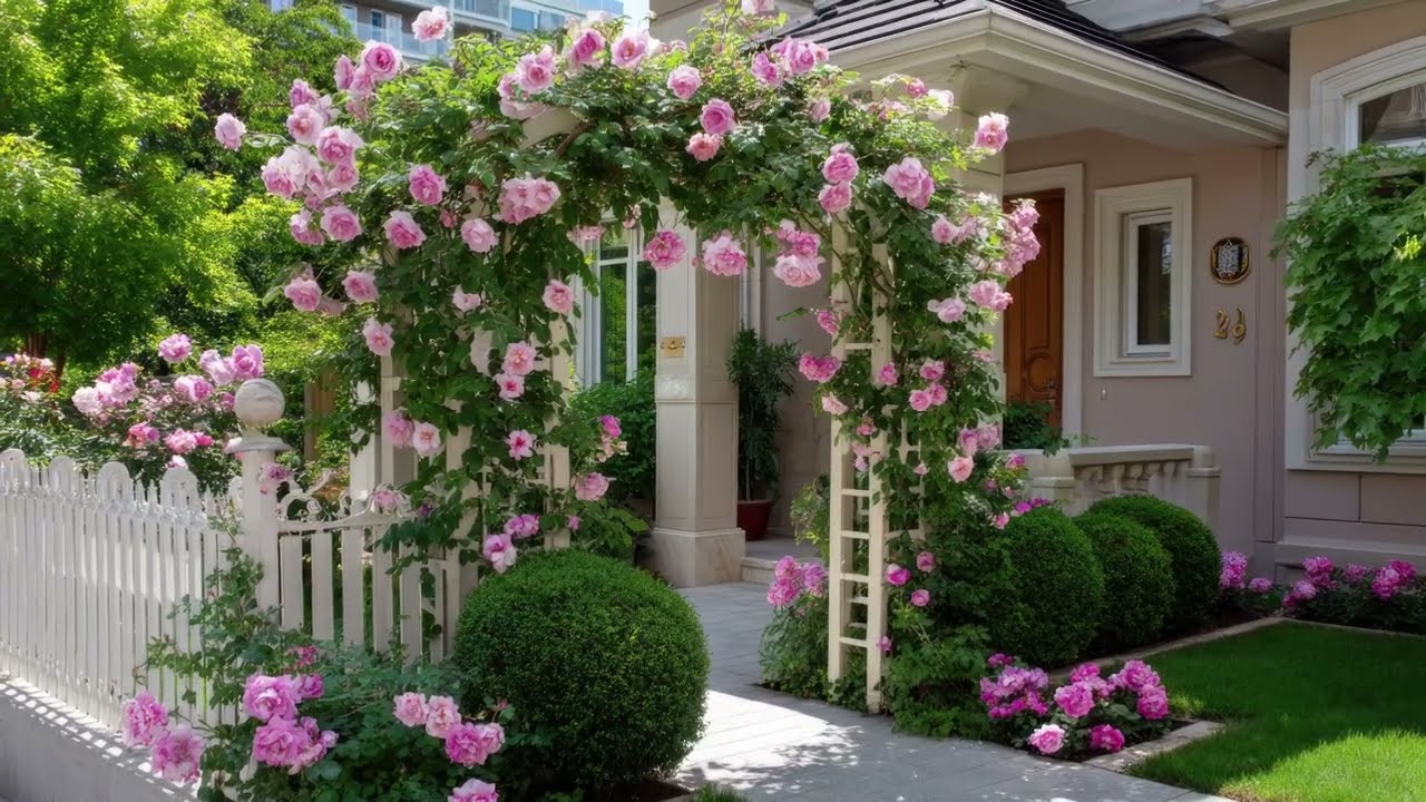 Beautiful Small Front Yard Entryway Ideas 2026 | Dreamy Garden Gates & Elegant Arches for CurbAppeal