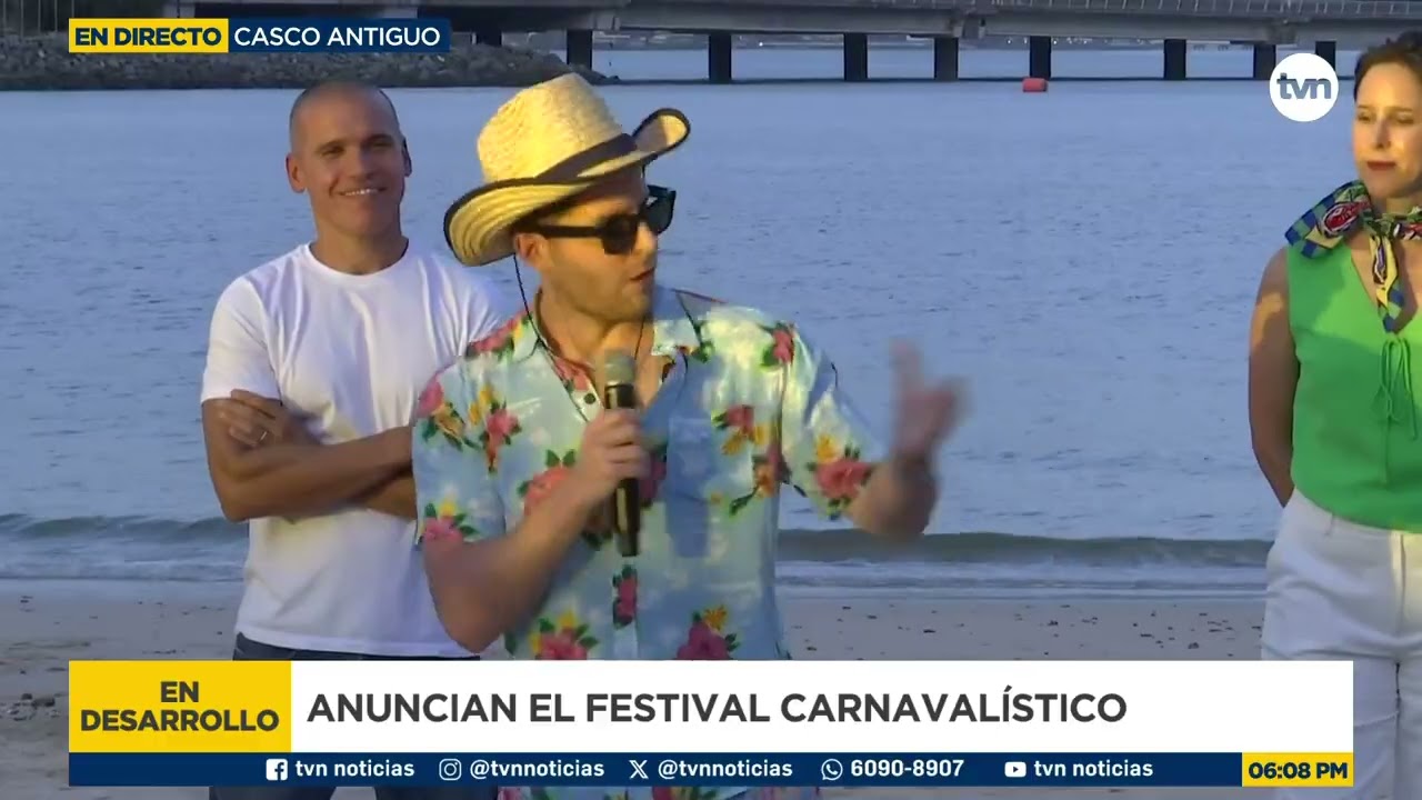 Anuncian festival carnavalesco en la Cinta Costera del 13 al 17 de febrero