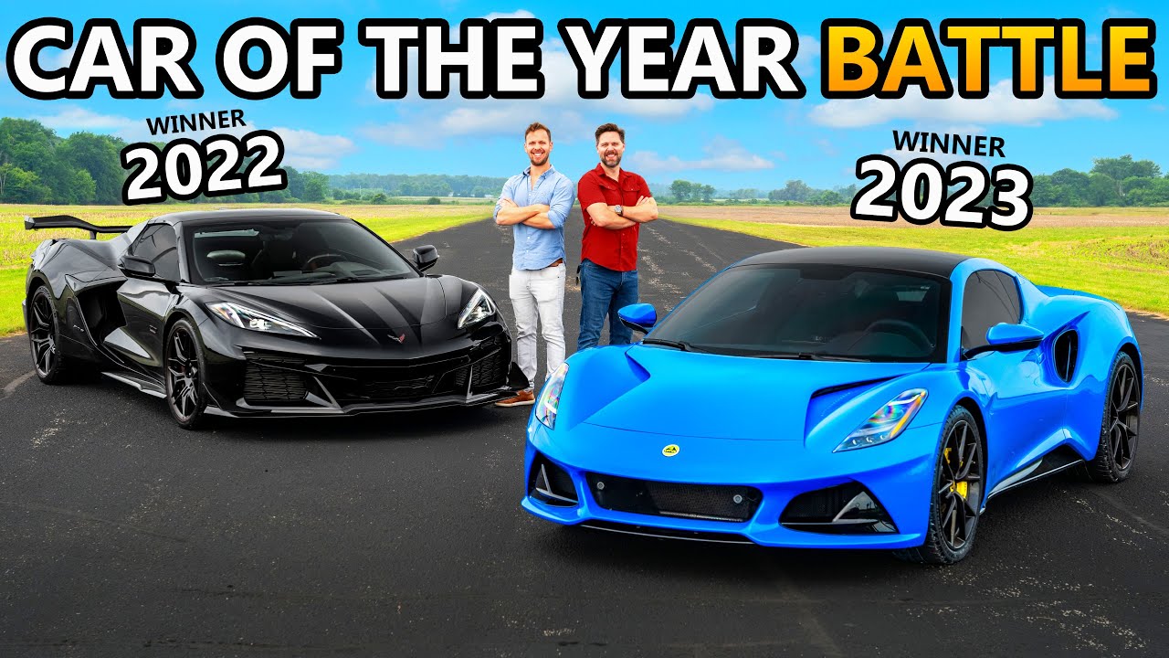 Corvette Z06 vs Lotus Emira // DRAG RACE, REVIEW & LAP TIMES