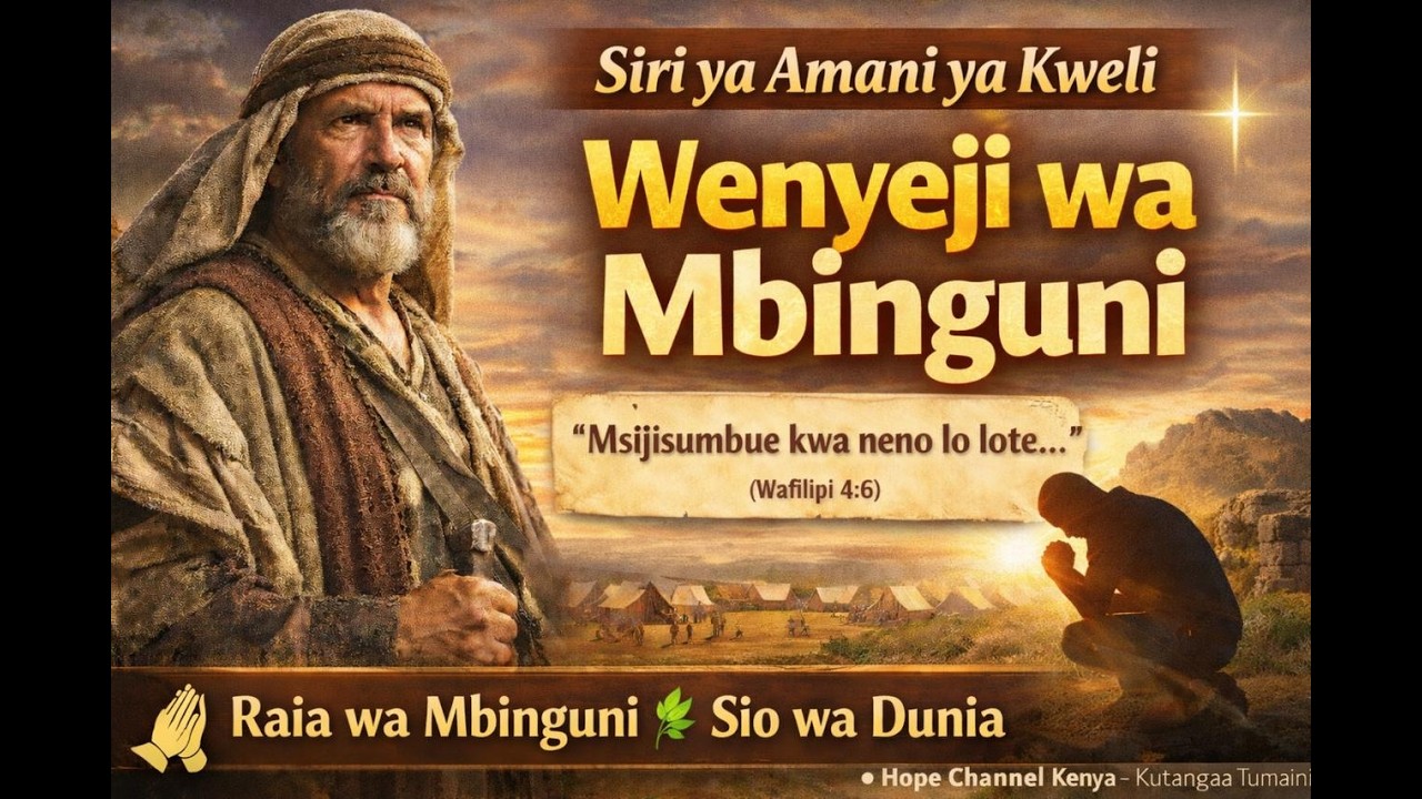 Wenyeji wa Mbinguni 🌿 | Siri ya Amani ya Kweli – Wafilipi 4:6