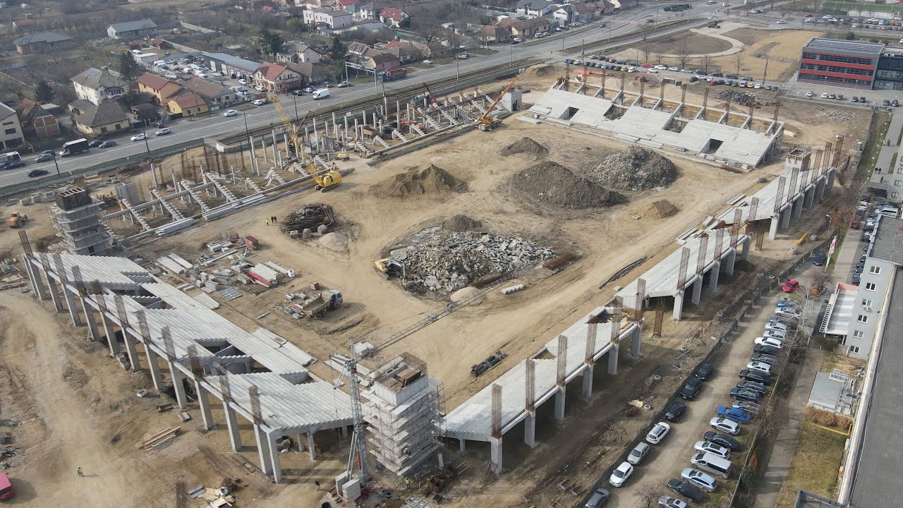 Stadionul „Eroii Timișoarei” - Stadiu lucrări 27.02.2025