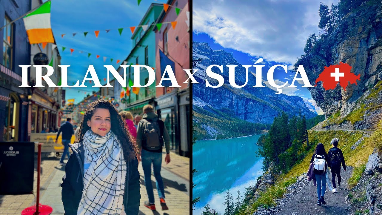 Suíça vs Irlanda 🇨🇭🇮🇪 – Qual País Tem o Melhor Padrão de Vida?