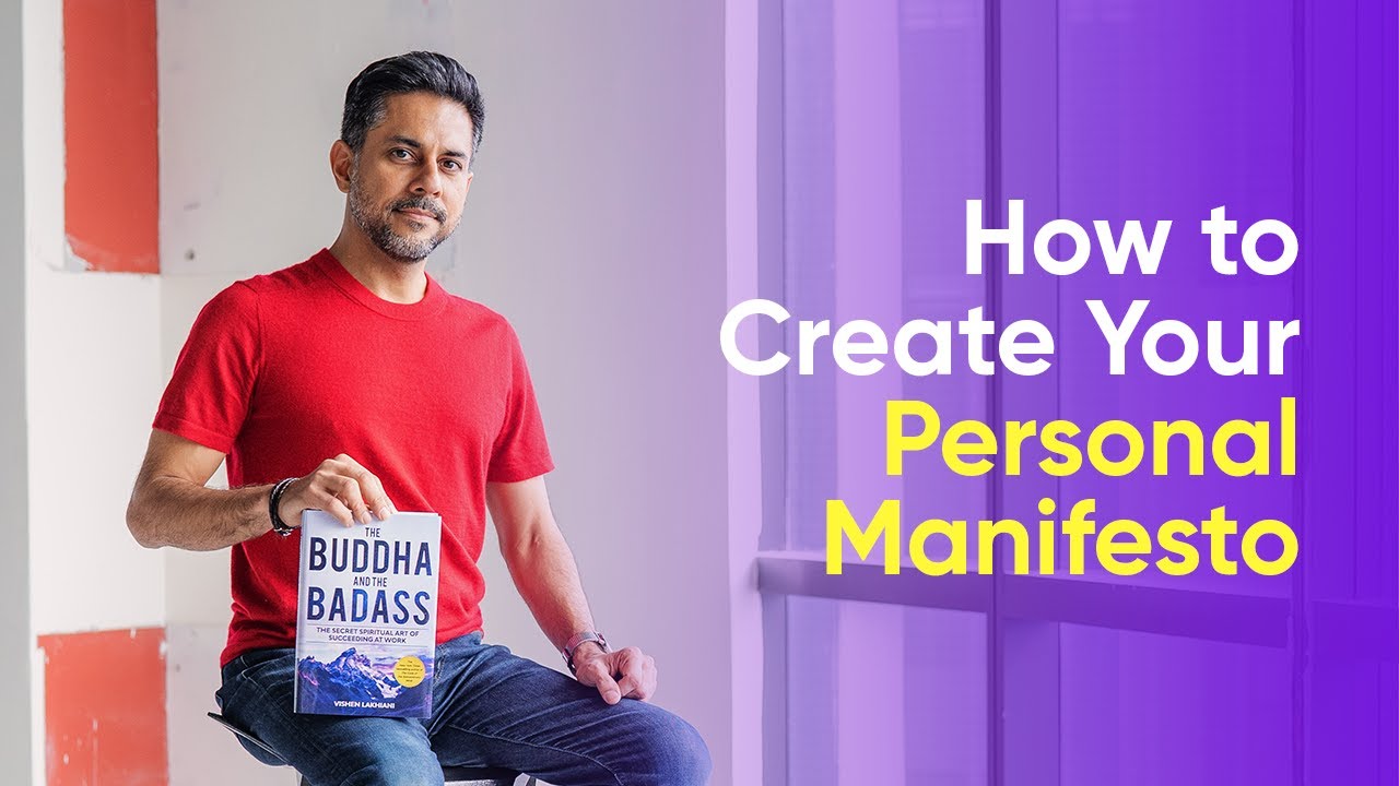 How to Create Your Personal Manifesto| Lesson From The Book Buddha And The Badass Chapter-2