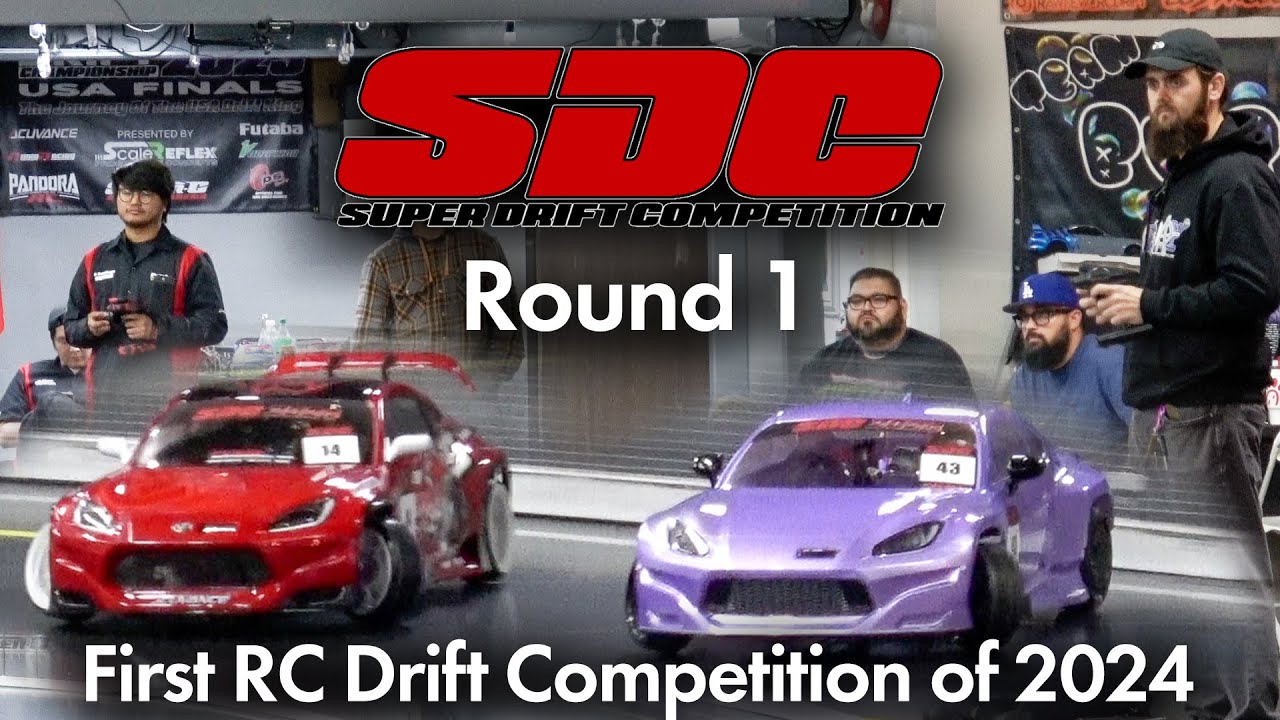 First RC Drift Competition of the Year!!! SDC Round One at Super-G RC Drift Arena
