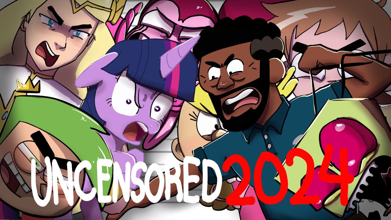 The ULTIMATE Cartoon voice actors cursing but its the actual characters of 2024 (an animation)
