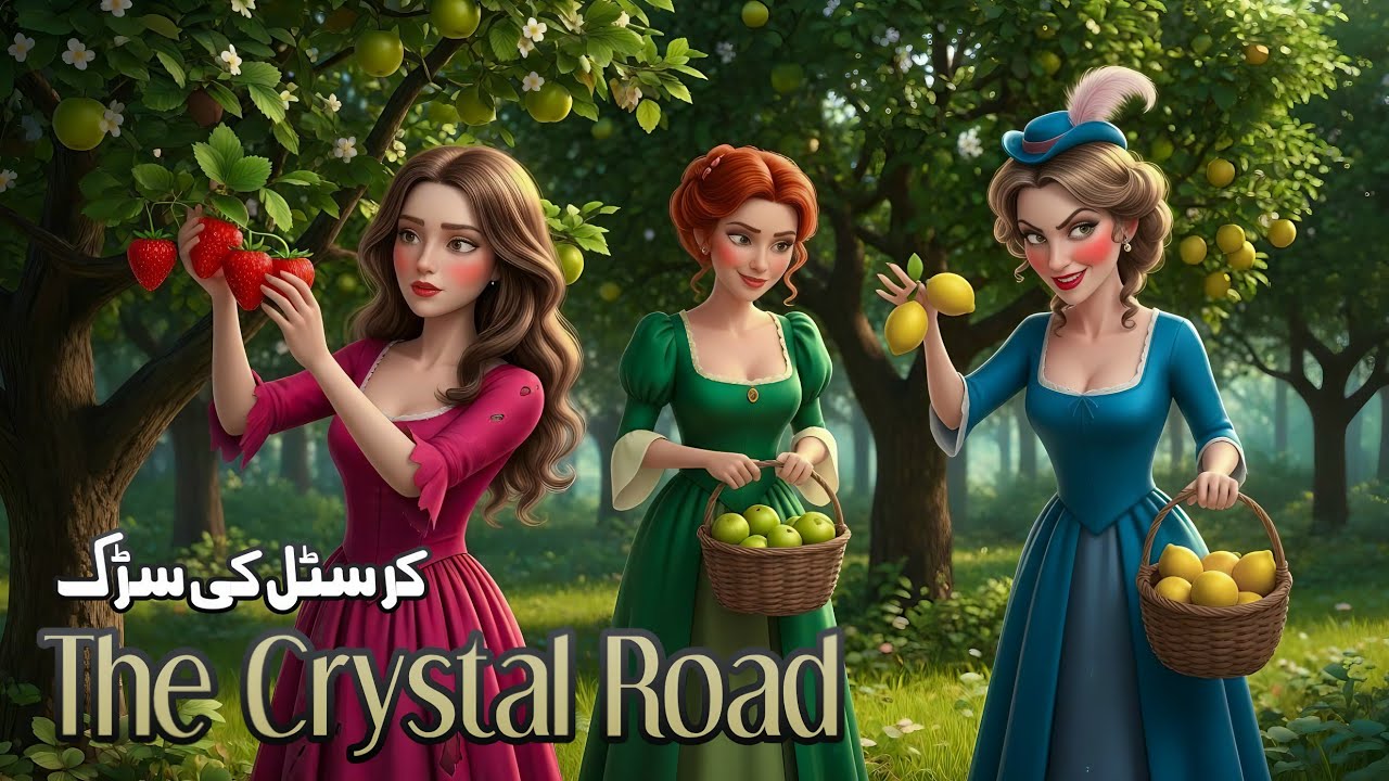 The Crystal Road کرسٹل کی سڑک | Urdu Story | Fairy Tales in Urdu @MeMoonieandMagic