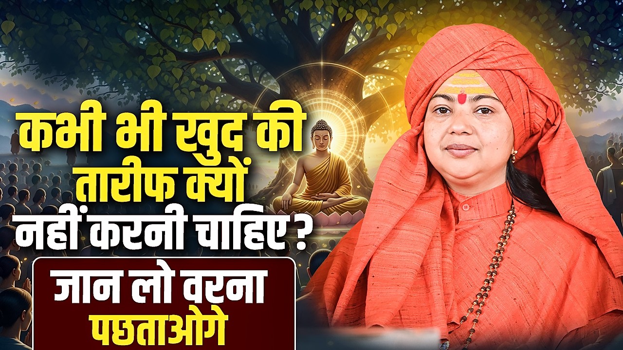 कभी भी खुद की तारीफ क्यों नहीं करनी चाहिए ? जान लो वरना पछताओगे | Maa Dhyan Murti Ji | Sadhna Path