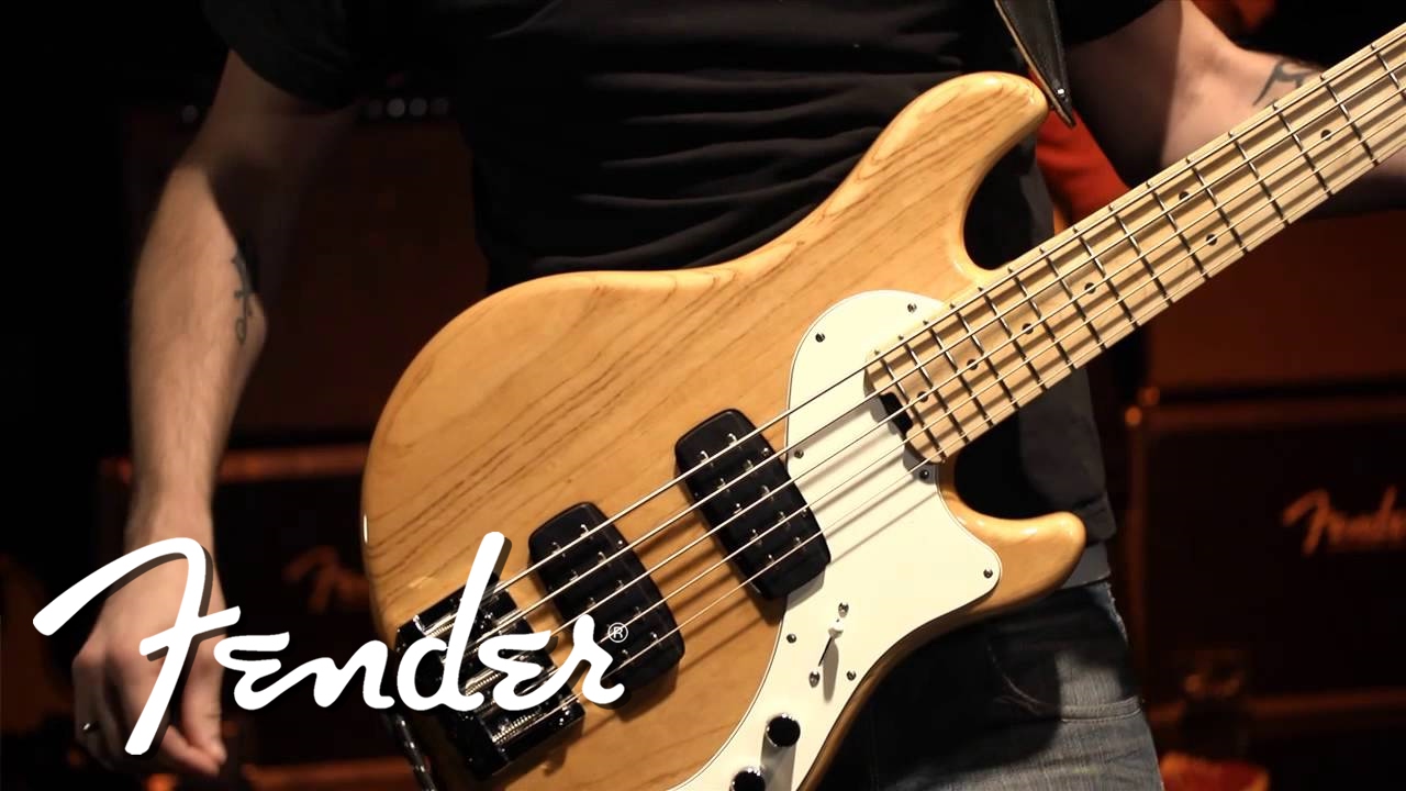 Pete Griffin Jams on the Fender American Deluxe Dimension Bass V HH | Fender
