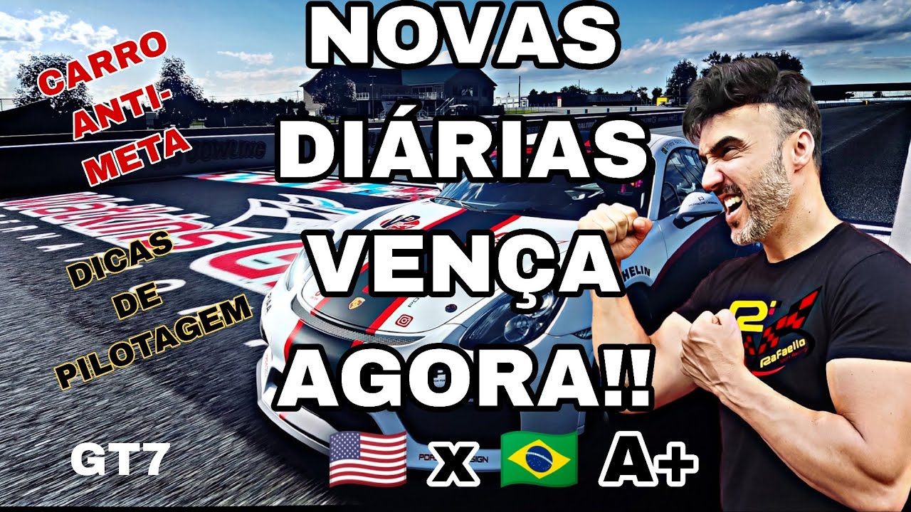 GRAN TURISMO 7, NOVAS CORRIDAS, DIÁRIA B, 🚦🏁WATKINS GLEN, GR4, DICAS DE PILOTAGEM, 🏆VENÇA AGORA!!