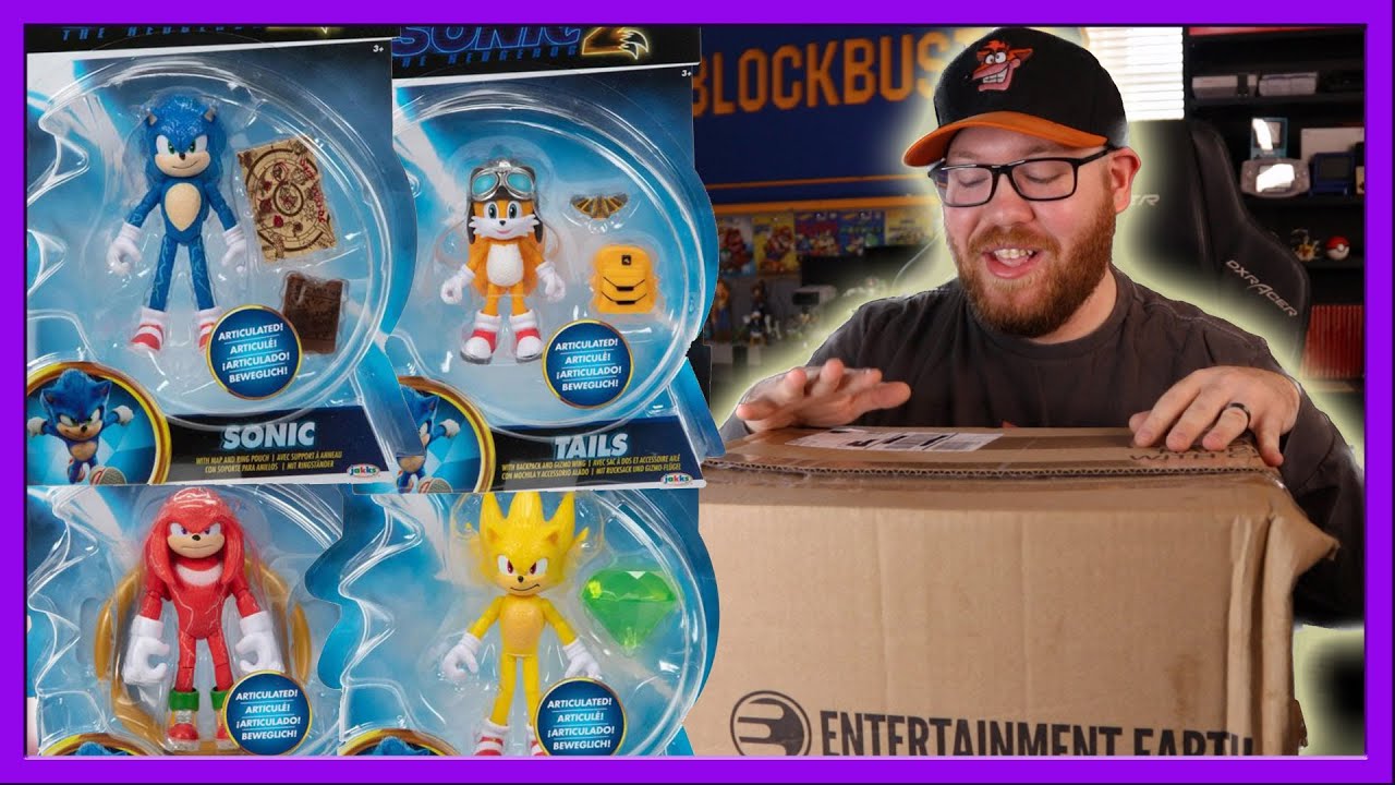 WAVE 2 UNBOXING!!! | Jakks Pacific Sonic The Hedgehog 2 Movie Figures Wave 2 Unboxing