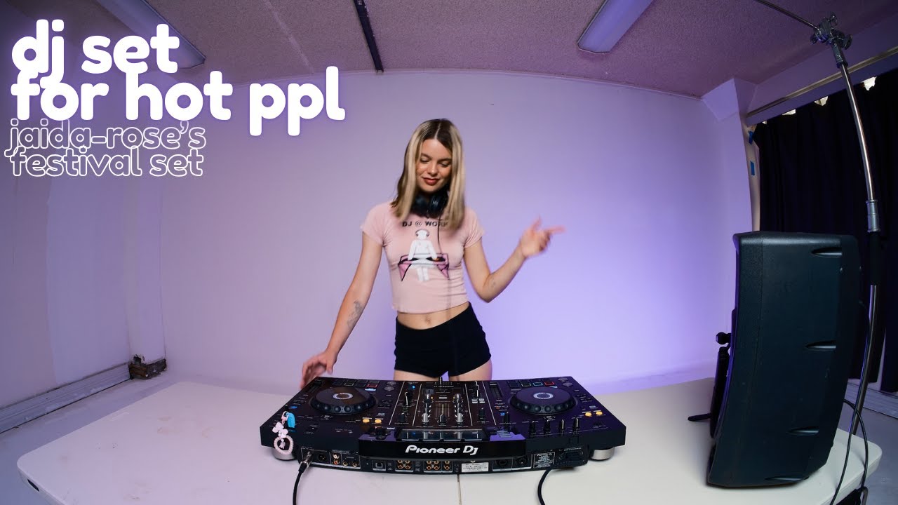 dj set for hot ppl / high-energy techno, trance & bass mix