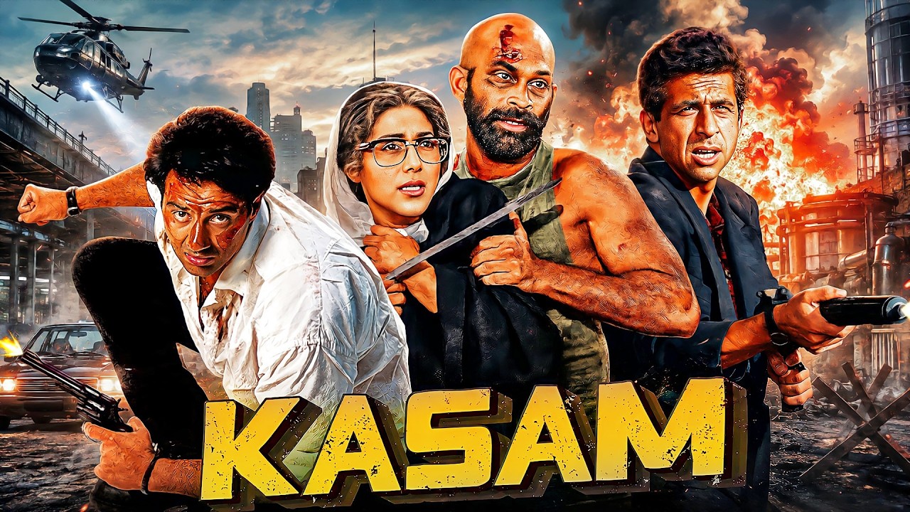Kasam (2001) Full Action Movie | जब जुल्म की हदें पार हो गईं! 🔥 | Sunny Deol, Chunky Panday, Neelam