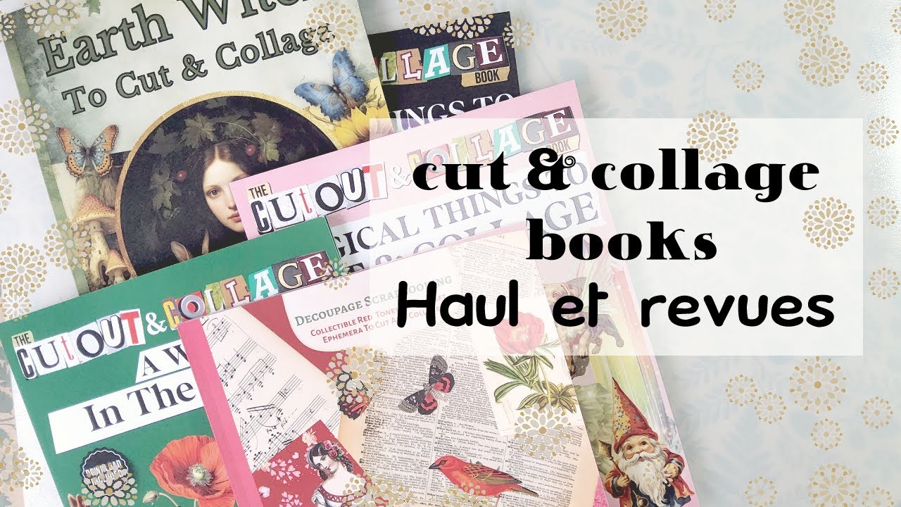 Cut & Collage books ~ Haul et revues