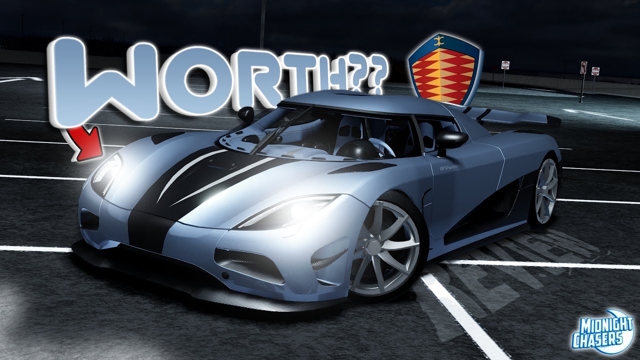 *REMODEL* Agera R Review In Midnight Chaser!! | Roblox
