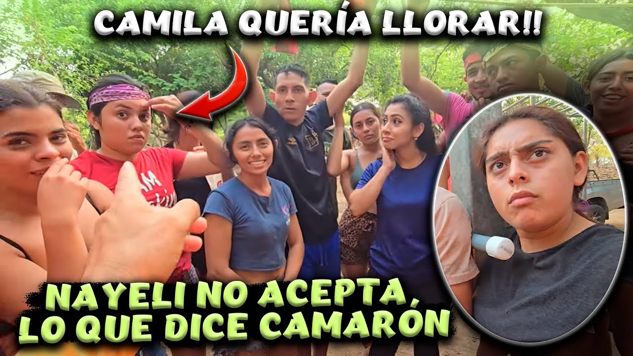 Camarón nombra las mas ruinas del COMBATE. Nayeli ESTÁ en la lista y dice que ella si hace los retos