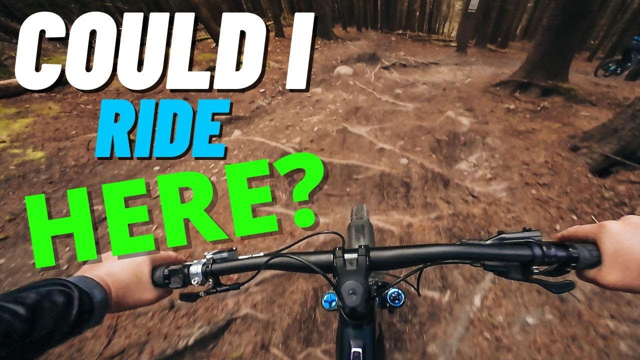 Below Average MTB Rider Attempts Innerleithen Downhill Tracks!