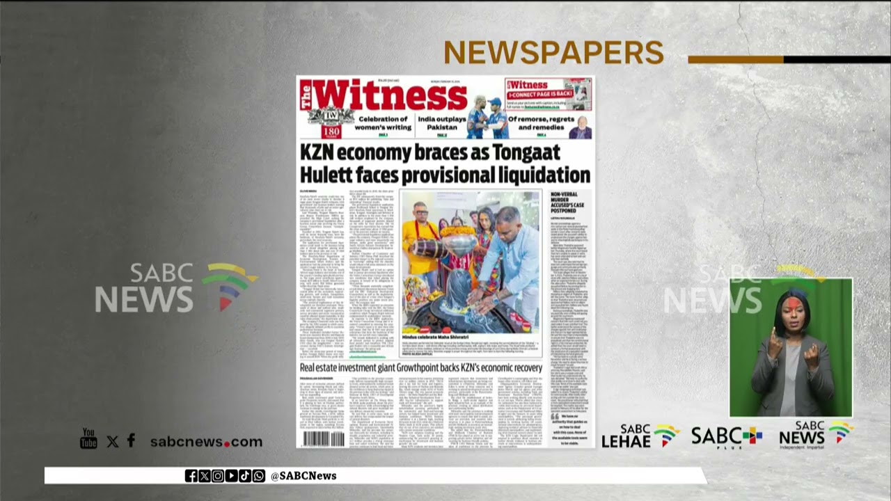 Newspapers | 16 February 2026