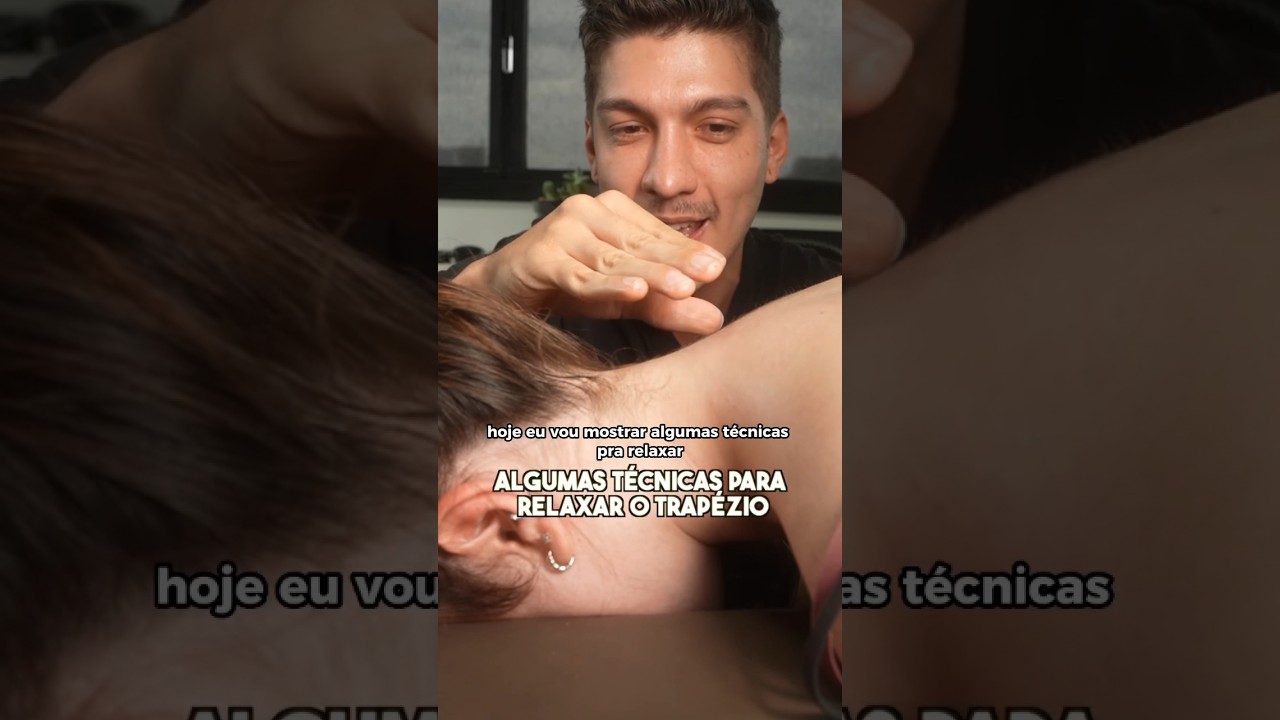 T&Eacute;CNICAS DE MASSAGEM NO TRAP&Eacute;ZIO PARA FAZER EM CASA