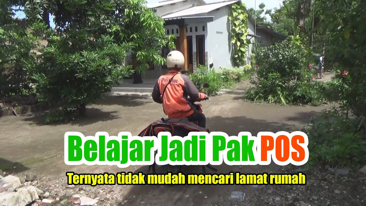 Belajar Jadi Kurir POS INDONESIA ( Pak POS ) | #VlogBekerja