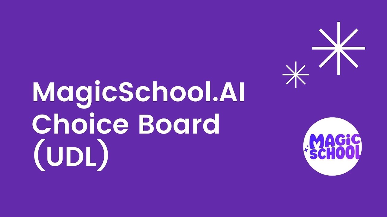Choice Boards in MagicSchool.AI