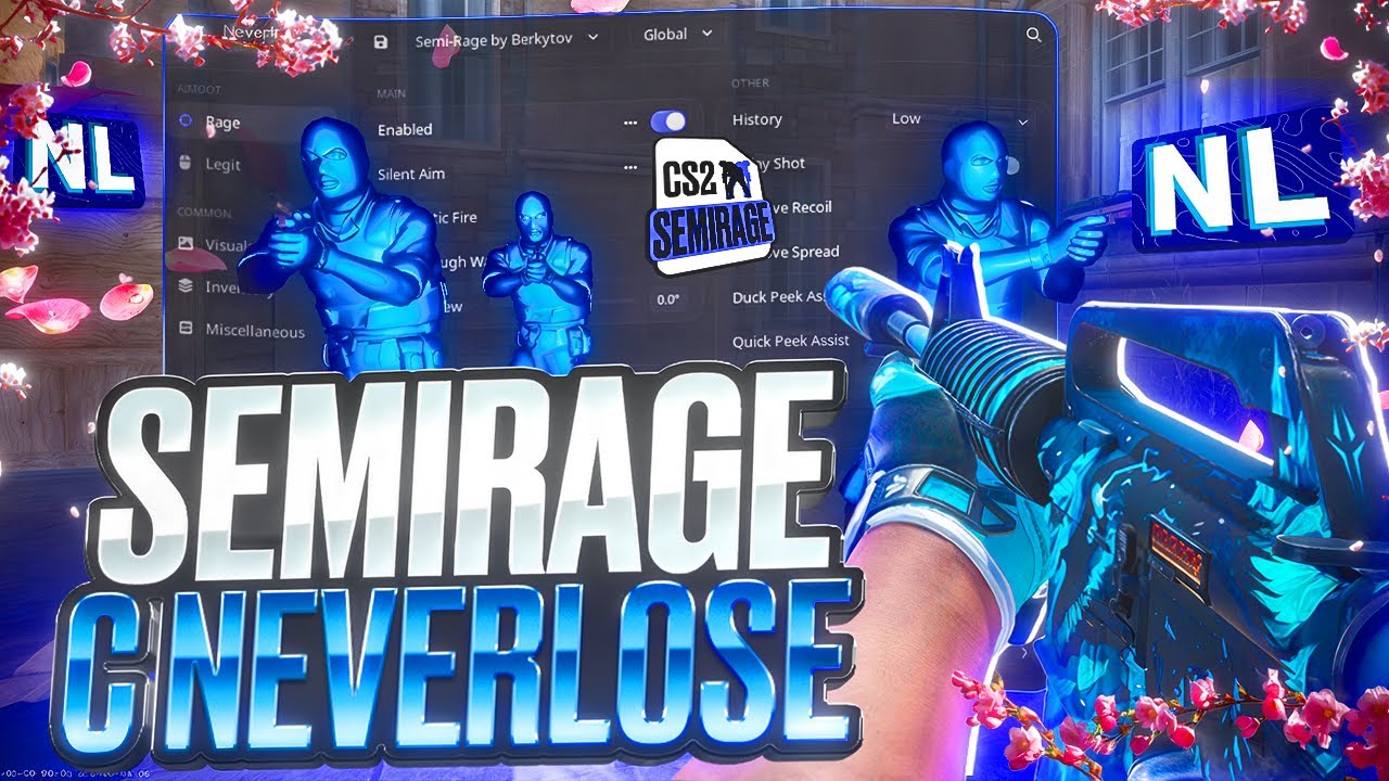 💎 RAGE КАТКА С NEVERLOSE | ЛУЧШИЙ SEMI RAGE CFG💎