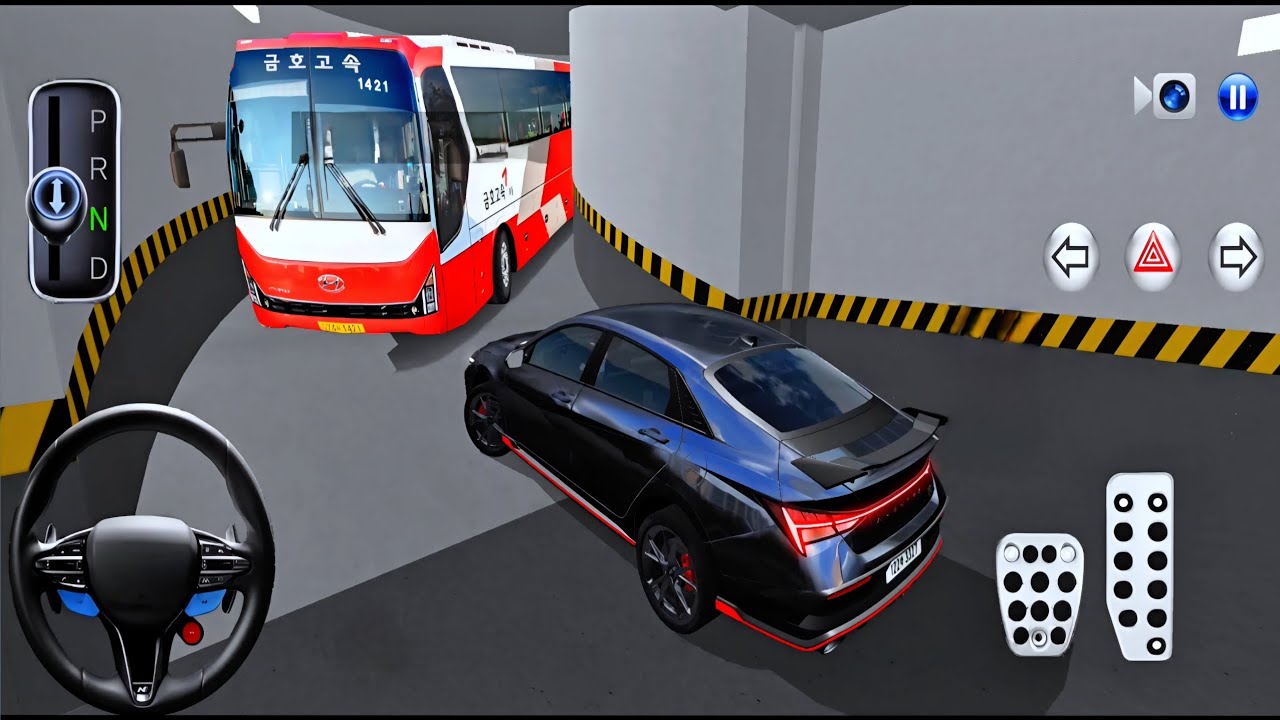 New Hyundai Elantra Truck Stuck in Parking Garage -3D Driving Class -Car Game -3D Driving Class 2026