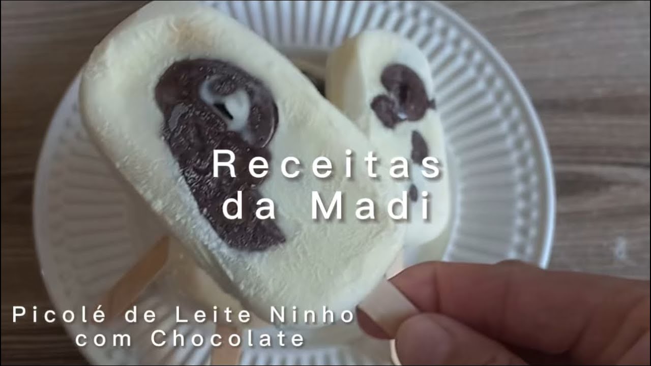 Picolé de Leite Ninho com Nutella