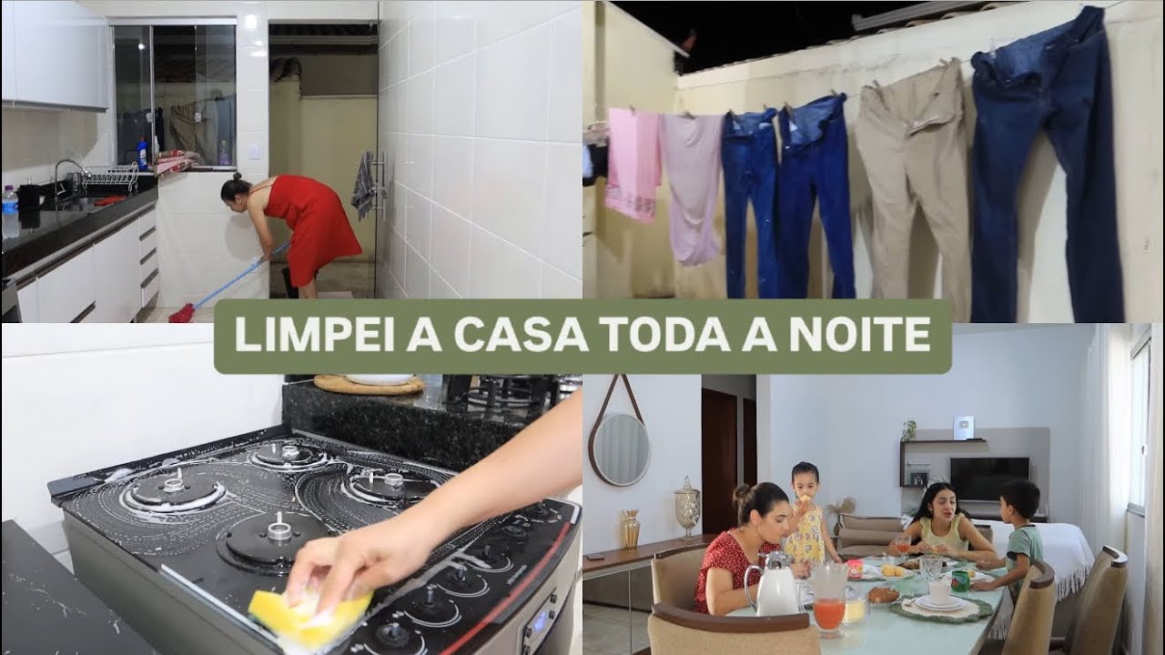 Animei e limpei a casa toda a noite|adiantei minha segunda-feira |café da manhã com eles|LAÍS VELOSO