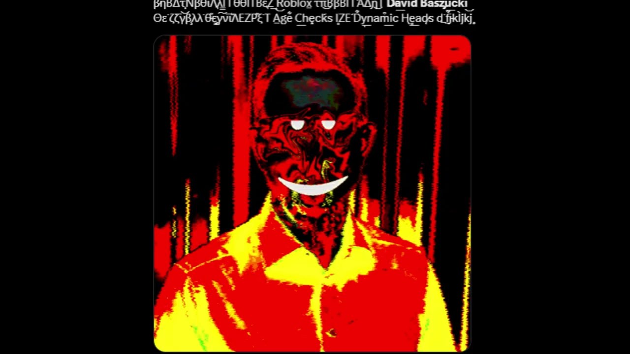 CURSED david baszucki images but they progressively get more terrifying