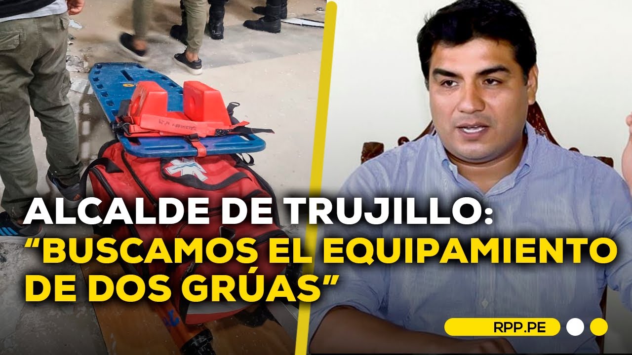 Alcalde de Trujillo se pronuncia tras colapso de techo en Real Plaza #Breaking