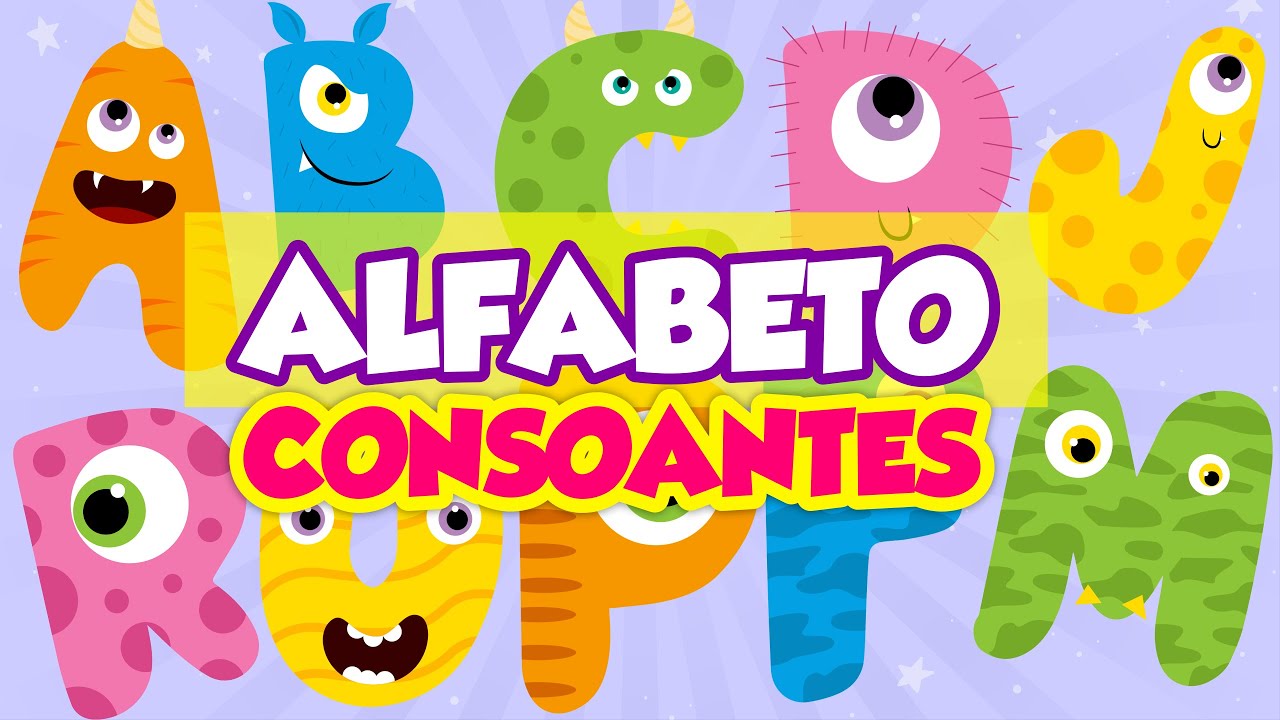 CONSOANTES DO ALFABETO / Aprender a ler e escrever - Vila Educativa