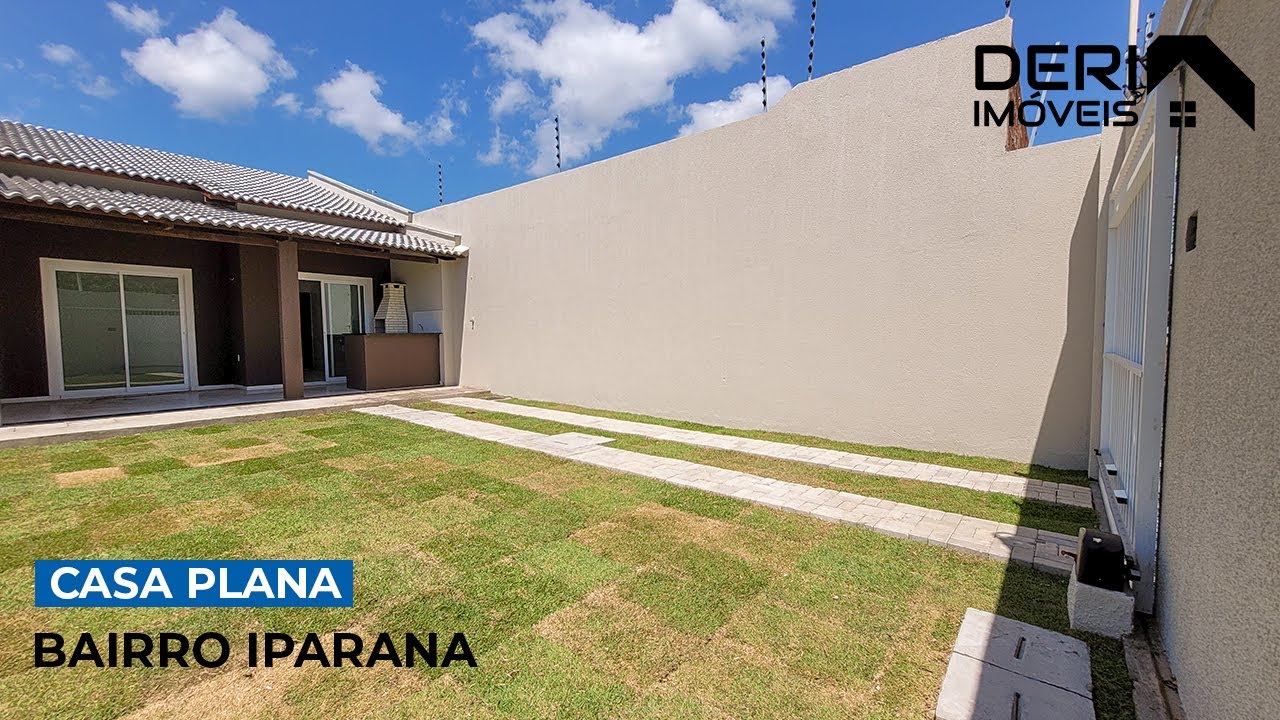 CASA PLANA, 3 quartos suítes, IPARANA-CAUCAIA