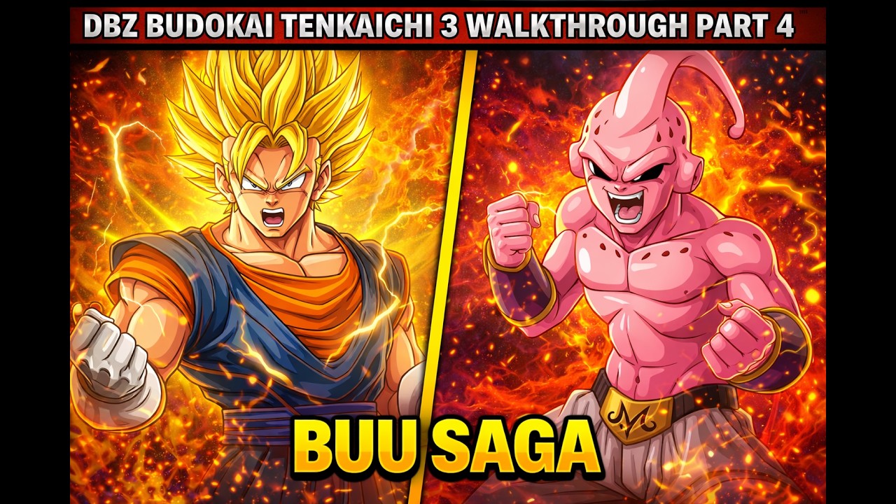 Let's Play Dragon Ball Z Budokai Tenkaichi 3 (PS2) - Part 4 - Buu Saga