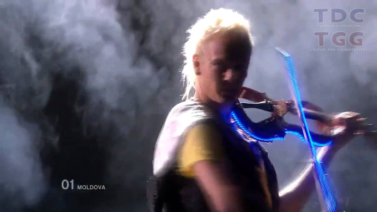 Moldova - EPIC VIOLIN GUY - Eurovision Song Contest 2010
