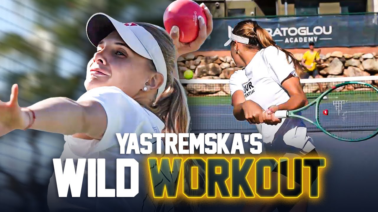 WTA Pro Dayana Yastremska’s INSANE Training Session