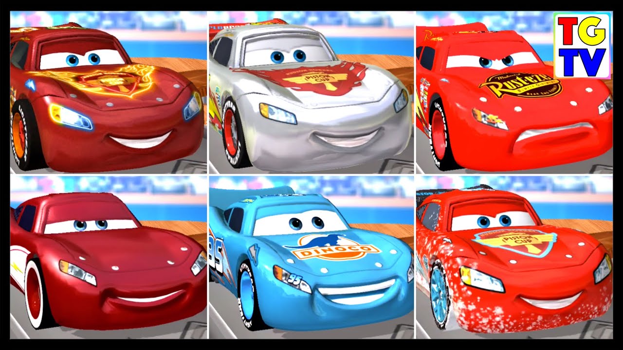Disney Pixar Cars Lightning McQueen | Cars Daredevil Garage