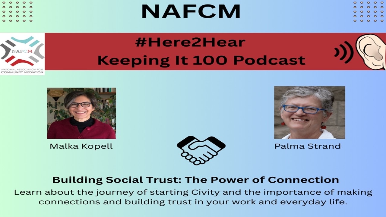 #Here2Hear Keeping It 100 Podcast- Malka Koppell and Palma Strand