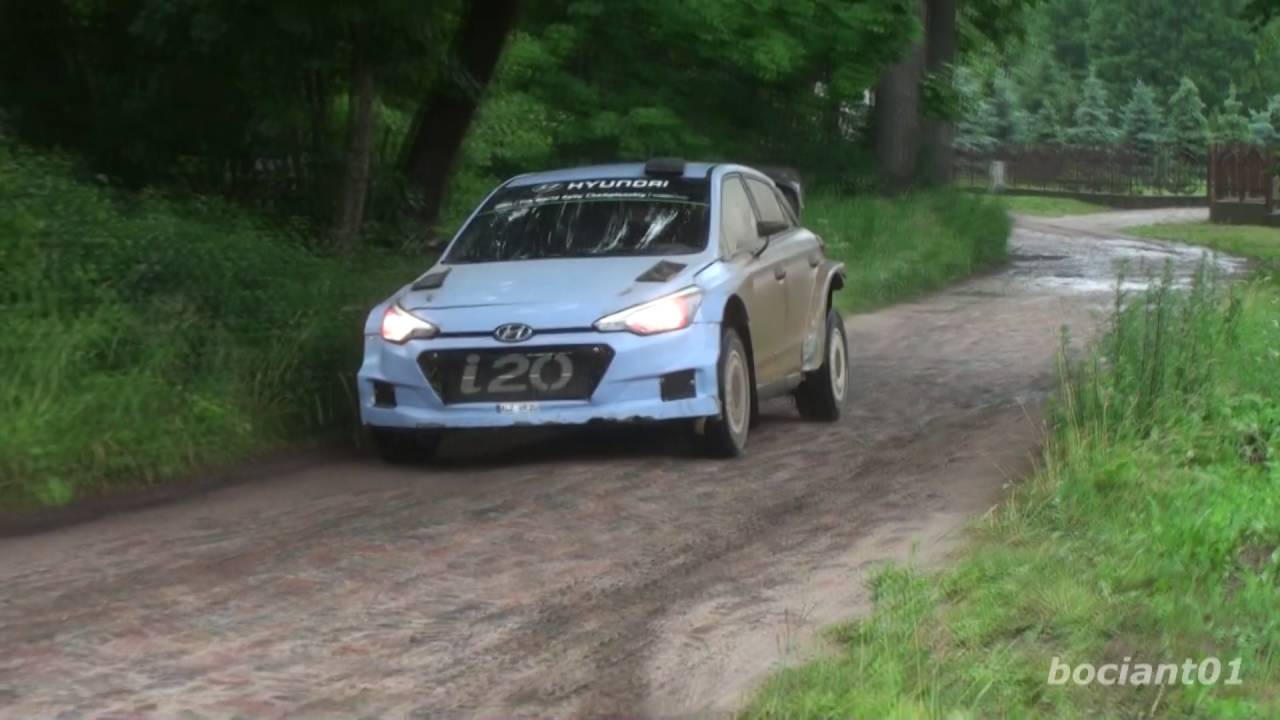 Hayden Paddon   John Kennard test before the Rally Poland 2016