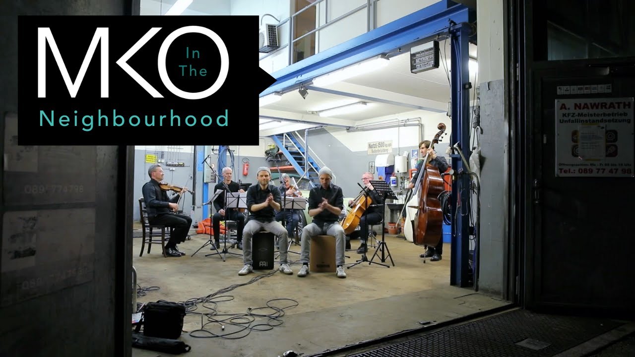 MKO ‚In The Neighbourhood' | Grieg, ›In der Halle des Bergkönigs‹ mit Double Drums in der Werkstatt