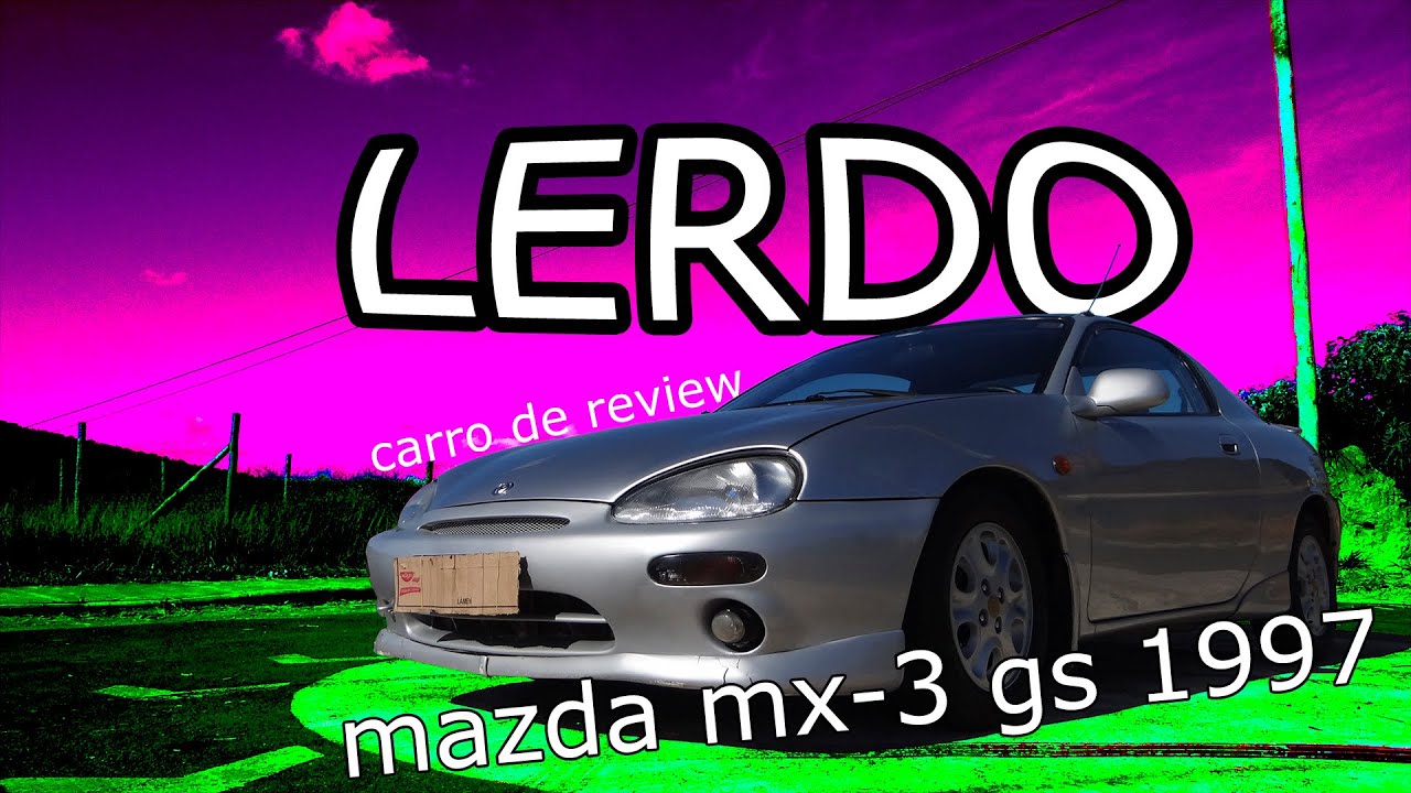 Review de Carro: Mazda MX-3 1.6 16v GS 1997