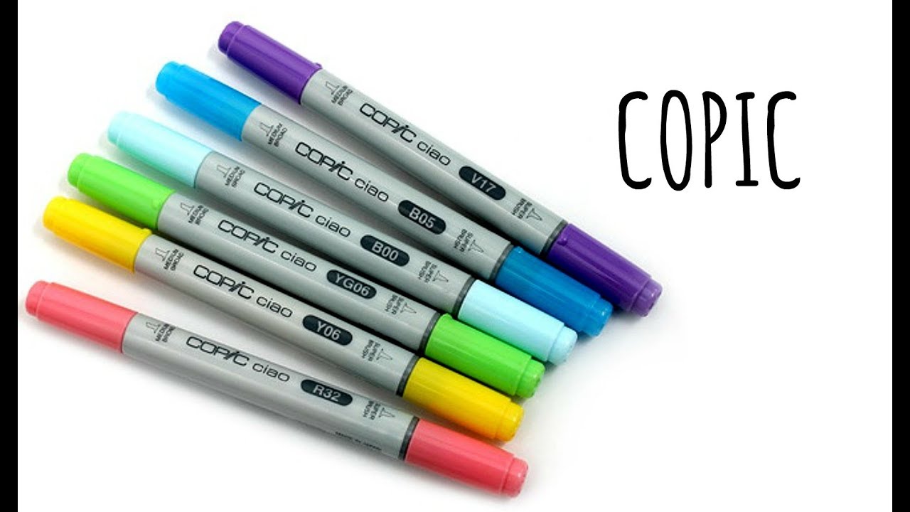 COPIC : recensione e prova (Recensioni materiali) Arte per Te