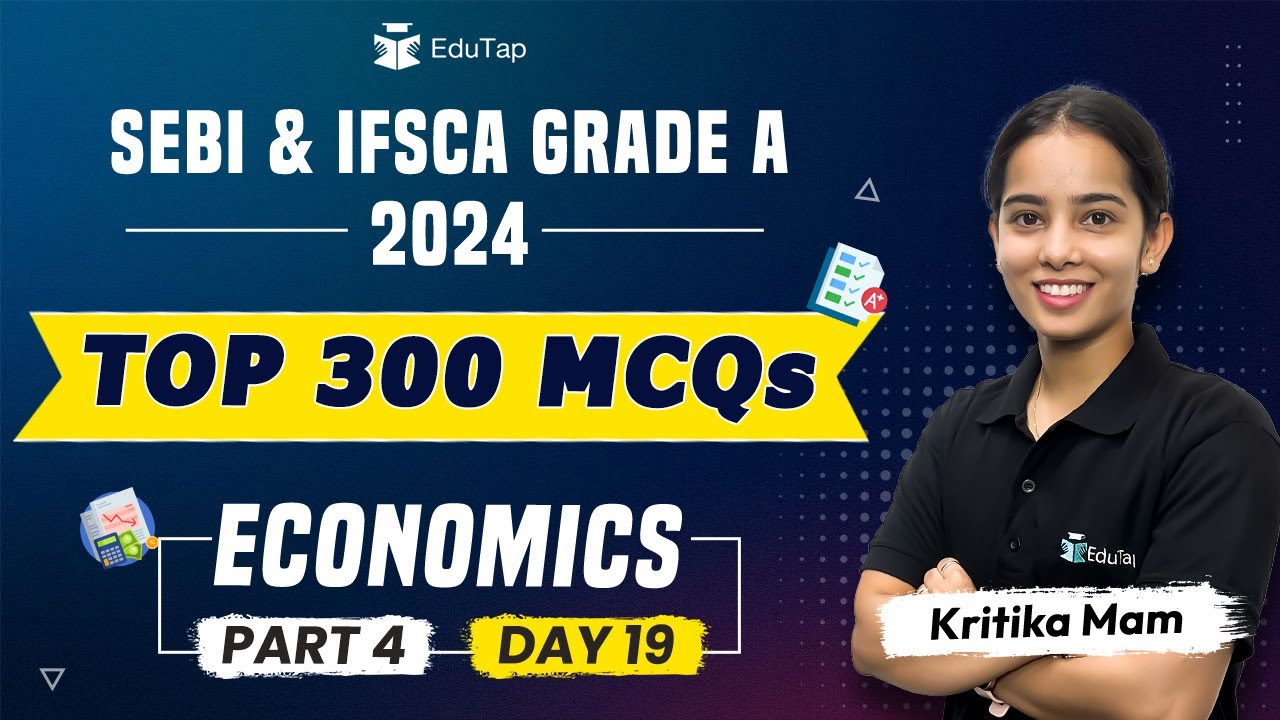Important MCQs of Economics | Economics Practice Questions & MCQs | Online Classes for SEBI & IFSCA