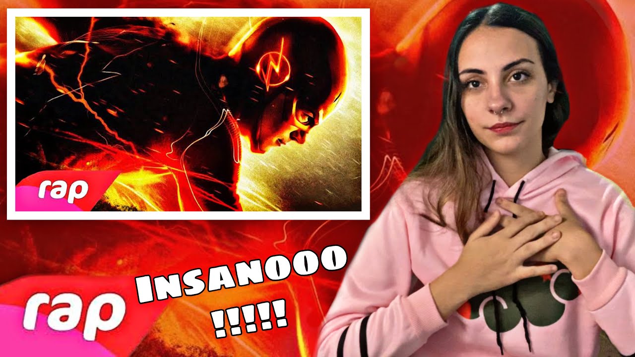 REACT RAP DO FLASH (O HOMEM MAIS RÁPIDO DO 🌍) •7 Minutoz•