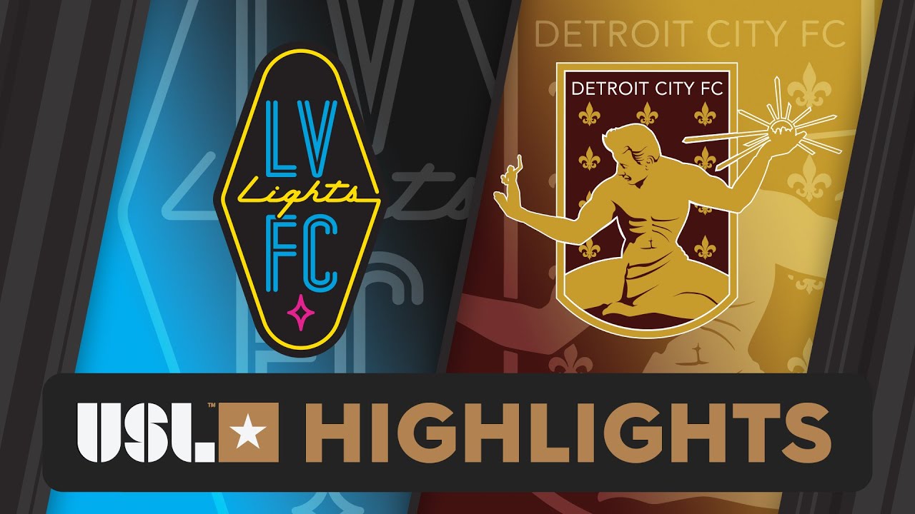 8.10.2024 | Las Vegas Lights FC vs. Detroit City FC - Game Highlights