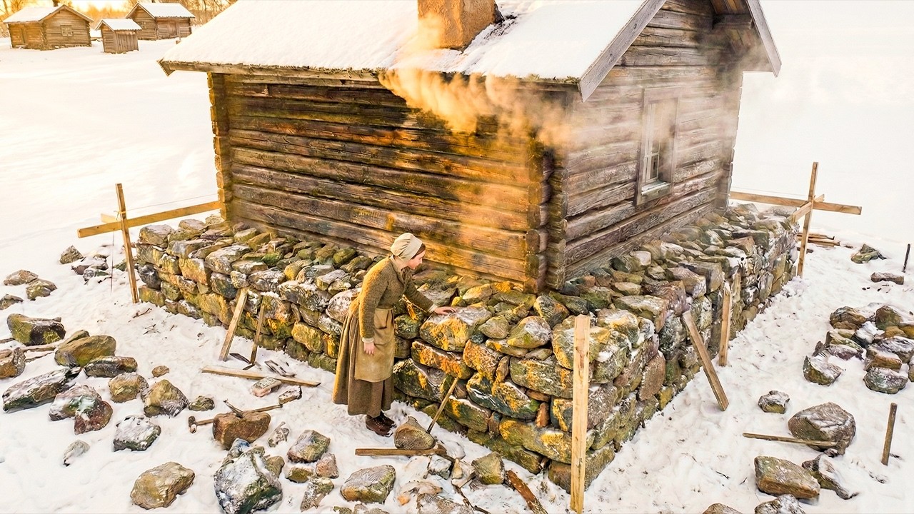 Widow Had 2 Children and Only $7 — What She Built, Saved Them From Freezing to Death