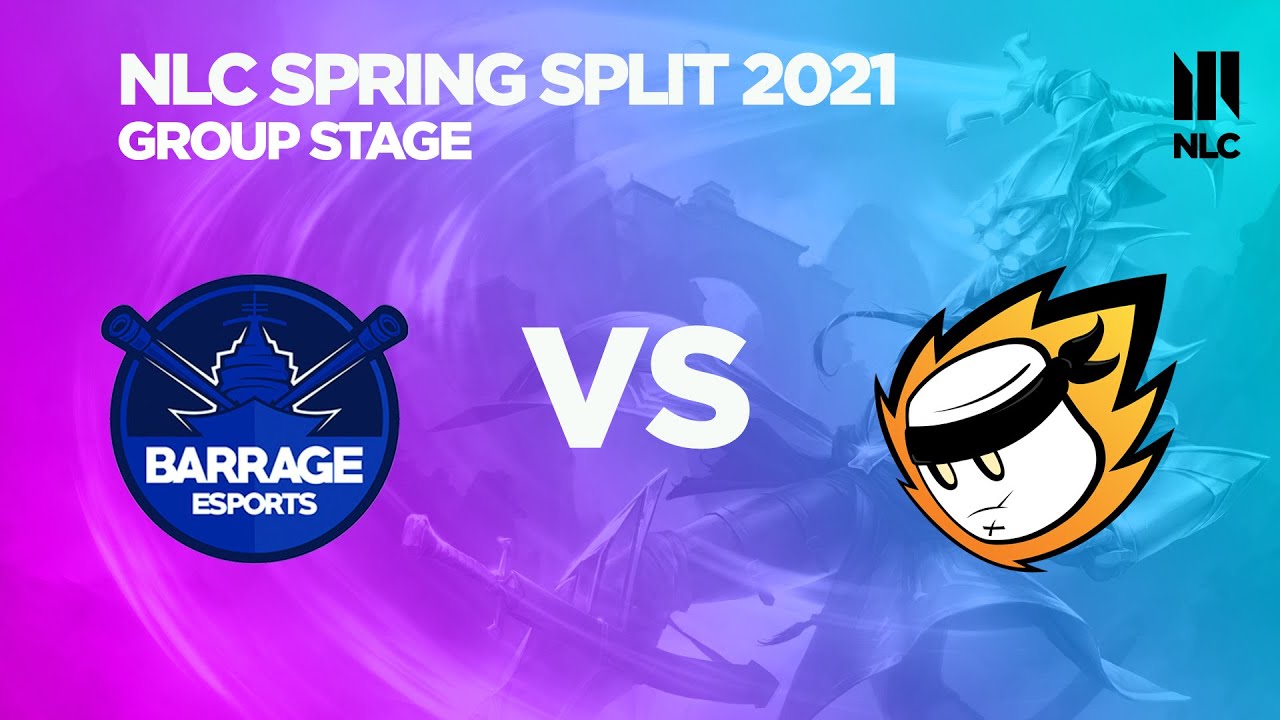 Barrage VS MNM Gaming - Group Stage Week 2 - NLC Spring 2021