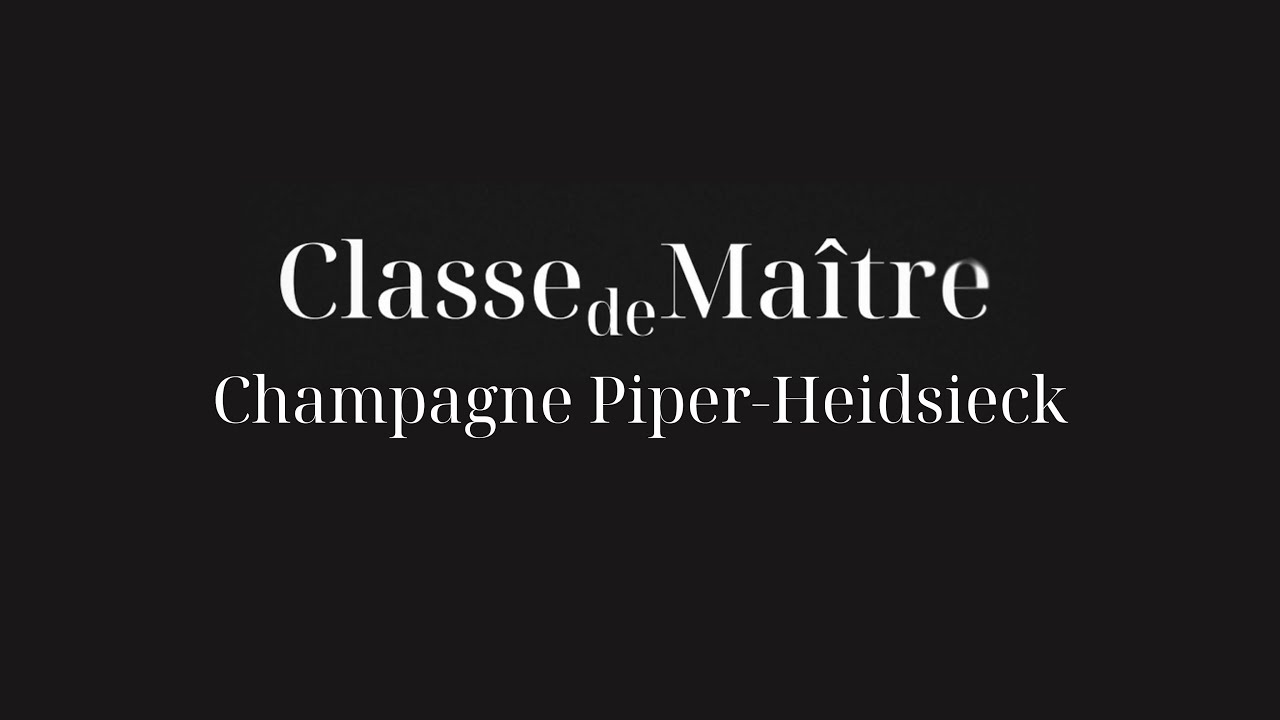[Classe de maître] Champagne Piper-Heidsieck, la philosophie de la collection Essentiel