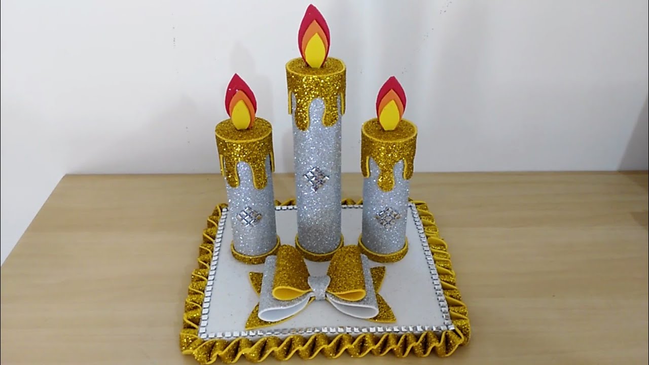 فكرة عمل هدية للعروس / افكار للديكور راقية / اعمال يدوية من الفوم/DIY Home decor / Arts and crafts