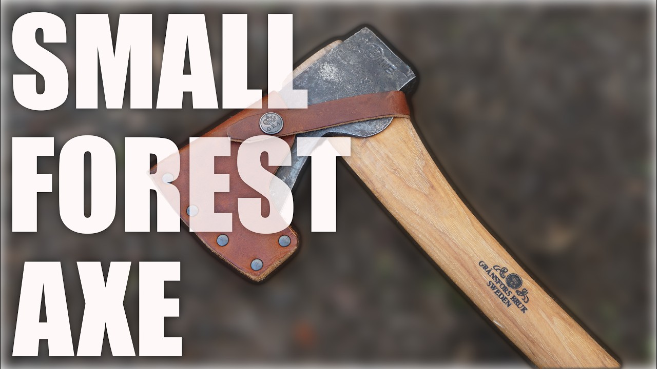 GRANSFORS BRUK SMALL FOREST AXE USE + REVIEW