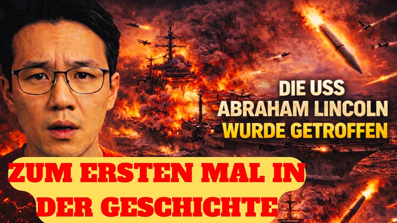 Zum ersten Mal überhaupt wurde die USS Abraham Lincoln getroffen